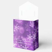 サンキュークリスマスホリデースパープル フェイバーボックス (オープン)