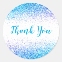 サンキューグラムブルーグリッターエレガントスガーリート