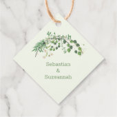 サンキューグリーンリー小さな花リース フェイバータグ (裏面)