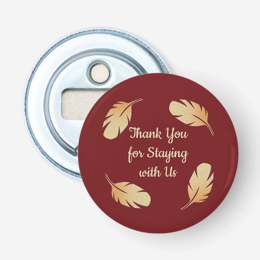 サンキューゲストハウスレンタル感謝自然 栓抜き (正面)