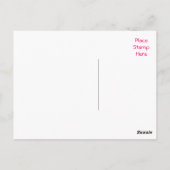 サンキューコッカースパニエル犬子犬はがき ポストカード (裏面)