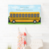 サンキューコーチスクールバスカスタム10写真 横断幕 (インサイチュ)