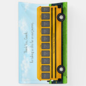 サンキューコーチスクールバスカスタム10写真 横断幕 (縦)