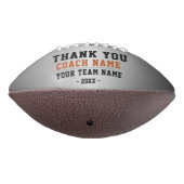 サンキューコーチチーム名シルバーフォト アメリカンフットボール (回転270)