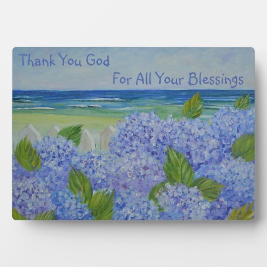 サンキューゴッドシーショア フォトプラーク (正面)