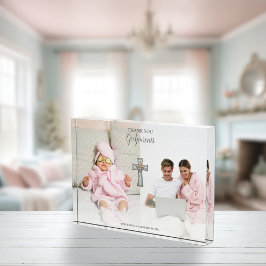 サンキューゴッドペアレントクロスダブル フォトブロック