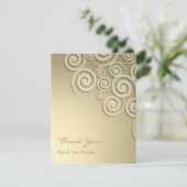 サンキューゴールデンフォーマルカード サンキューカード (スタンド正面)