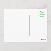 サンキューゴールデンレトリエバーパピーズハガキ ポストカード (裏面)