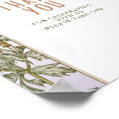 サンキューサインゲストヴィンテージアールヌーボーバイミュシャ ポスター (角)