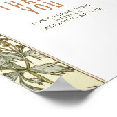 サンキューサインゲストヴィンテージアールヌーボーバイミュシャ ポスター (角)