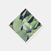 サンキューサウスウエスタンスタイルアガベ感謝 スタンダードカクテルナプキン (角)