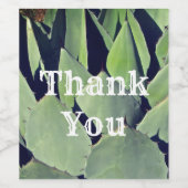 サンキューサウスウエスタンスタイルアガベ感謝 ワインラベル (シングルラベル)