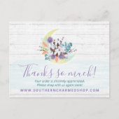 サンキューサザンコットンムーン素朴ウッド ポストカード (正面)