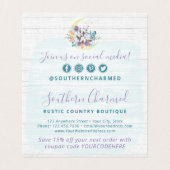 サンキューサザンフローラコットンムーンカー素朴ド (内部フラット)