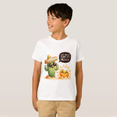 サンキューサスフィエスタ - 遊び心あふれるメキシコ風 Tシャツ (正面フル)