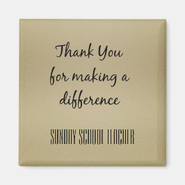 サンキューサンデースクール先生 マグネット