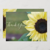 サンキューサンフラワーナース医療スタッフ医師 サンキューカード (正面/裏面)