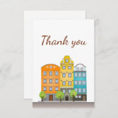 サンキューシティスケープHigh Rise Condoアパートメント サンキューカード (正面/裏面)