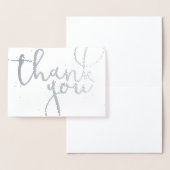 サンキューシルバー 箔カード (ディスプレー)