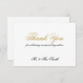 サンキューシンプル サンキューカード (正面/裏面)