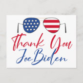 サンキュージョーバイデン氏 ポストカード (正面)