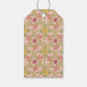 サンキュースイートフラワーシンプル植物学かわいらし校 ギフトタグ (裏面)