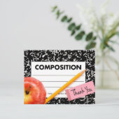 サンキュースクールテーマ ポストカード (スタンド正面)