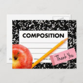 サンキュースクールテーマ ポストカード (正面/裏面)