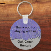 サンキューステイウィスハウスレンタルゲスト鍵 キーホルダー (正面)
