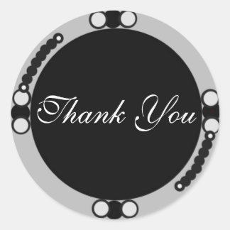 サンキューステッカー/封筒用シール ラウンドシール