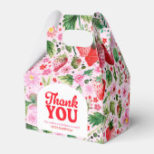 サンキューストロベリーベリーファースト誕生日 フェイバーボックス (裏面サイド)