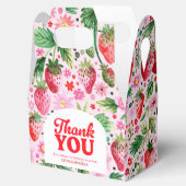 サンキューストロベリーベリーファースト誕生日 フェイバーボックス (オープン)