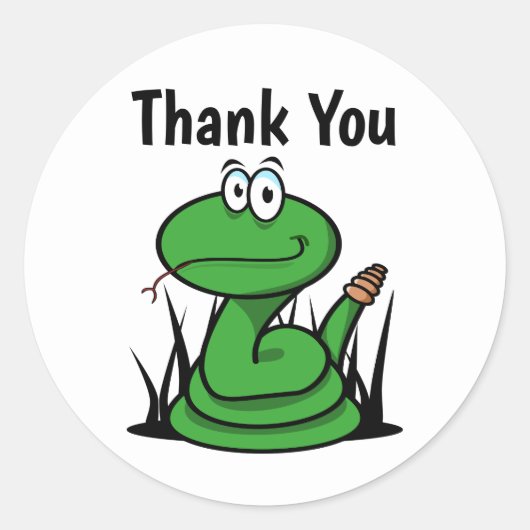 サンキュースネーククラシック ラウンドシール (正面)