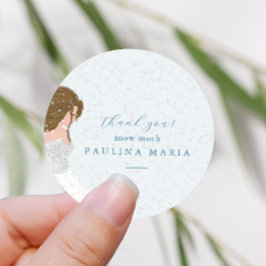 サンキュースノーマートウィンターファッションキンセアニェラ ラウンドシール