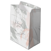 サンキューセージ赤面水彩 ミディアムペーパーバッグ (裏面アングル)