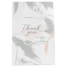 サンキューセージ赤面水彩 ミディアムペーパーバッグ