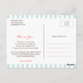 サンキューセーリング誕生日はがき ポストカード (裏面)