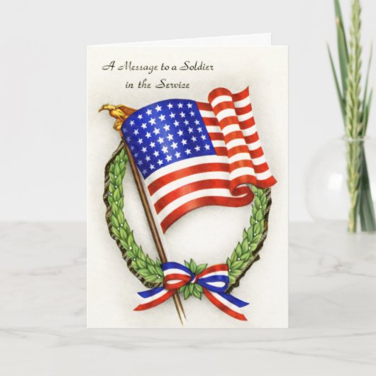 サンキューソルジャーカード サンキューカード (正面)