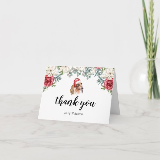 サンキューダックシュント水彩色フェスティバルカード サンキューカード (正面)