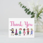 サンキューダンス先生リサイタルバレエタップジャズ ポストカード (スタンド正面)