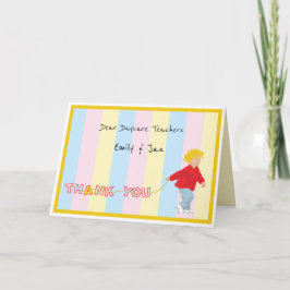 サンキューデイケア先生 カード