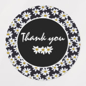 サンキューデイジーフローラ ラベル (デザイン1)