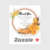 サンキューデザインスクエア シール (シート)