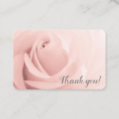 サンキューデザートピンクローズカスタム 名刺 (正面)