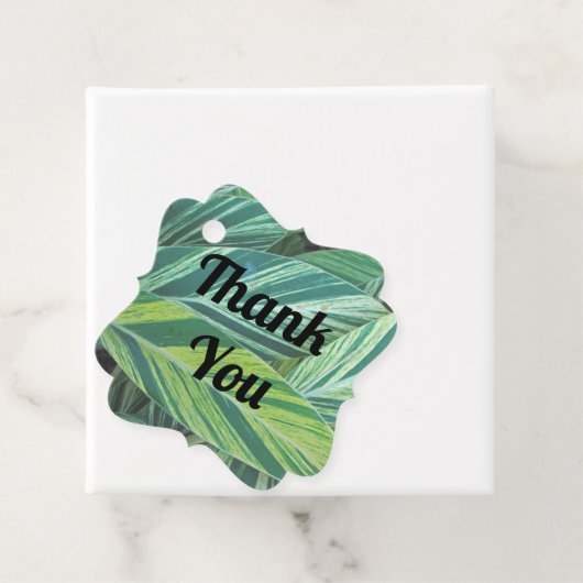 サンキュートロピッ葉カルアイランド感謝 フェイバータグ (インサイチュ)
