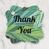 サンキュートロピッ葉カルアイランド感謝 フェイバータグ (正面)