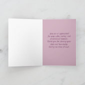 サンキュードクターメディカルプロフェッショナル カード (内部)