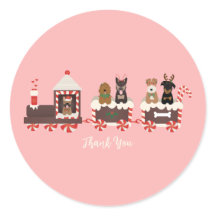 サンキュードッグのクリスマスホリデートレイン