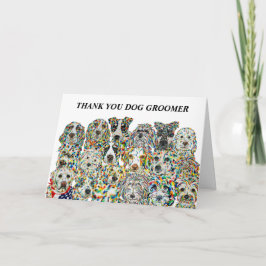 サンキュードッグトリマーカード カード