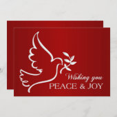 サンキュードー企業のブレッドホリデーカード シーズンカード (正面/裏面)